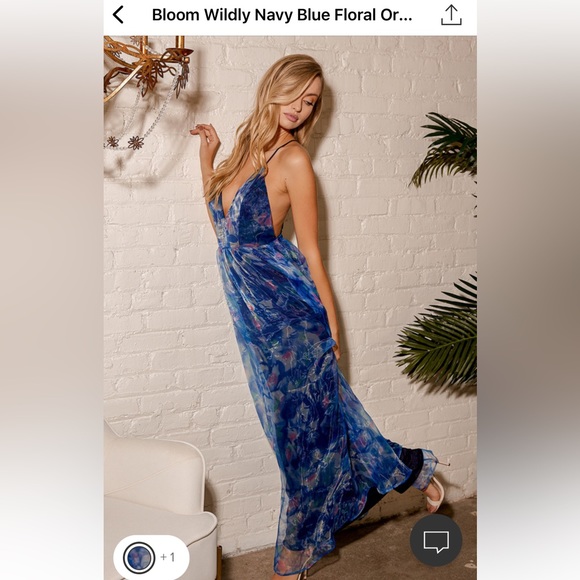 Brand new with tags Lulu’s Bloom Wildly Dress - Picture 3 of 7